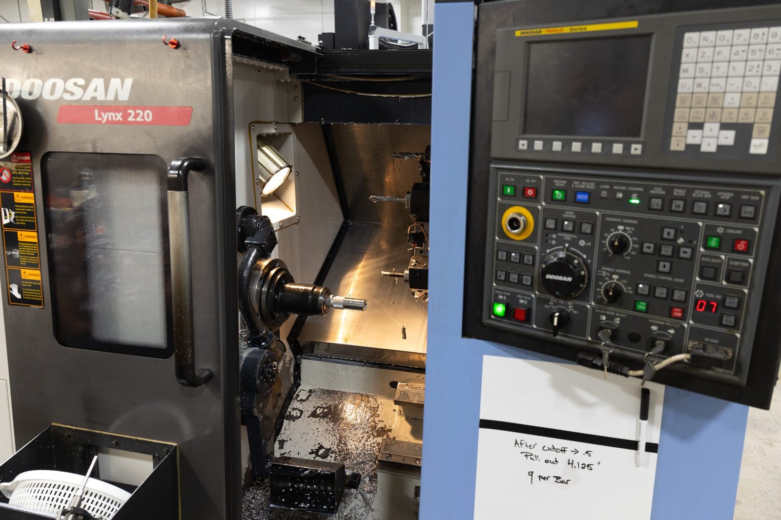 Mountain CNC shop floor