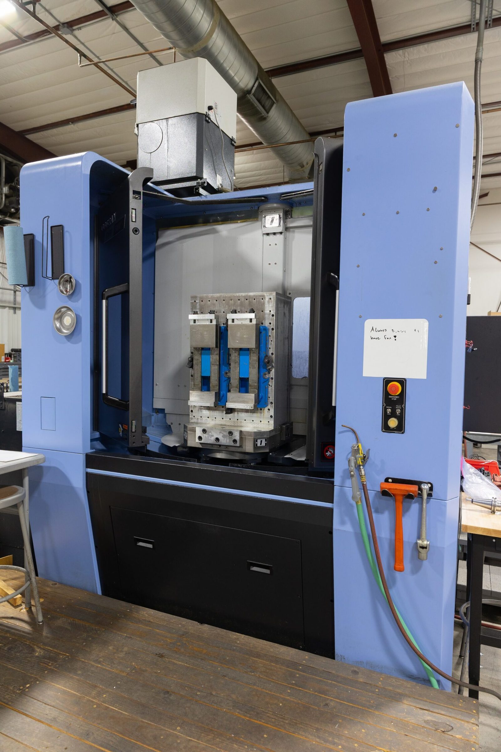 Mountain CNC shop floor