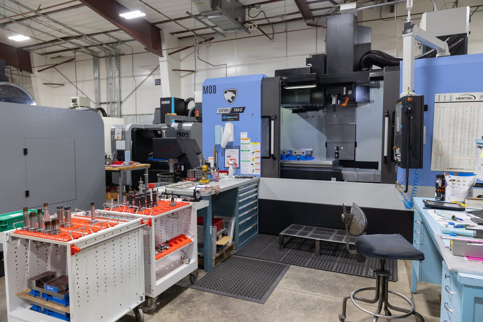 Mountain CNC shop floor