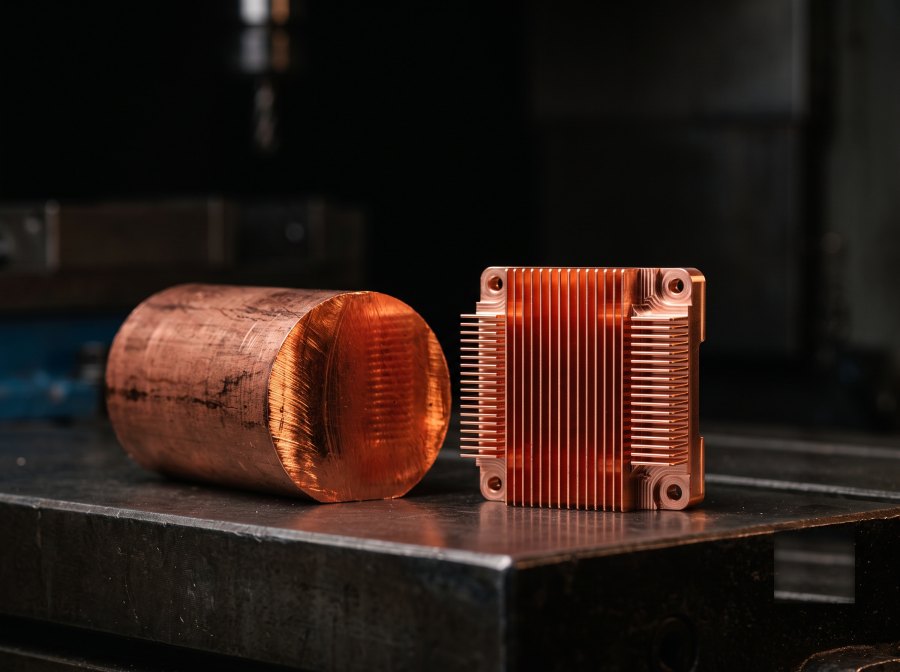 Copper for CNC machining