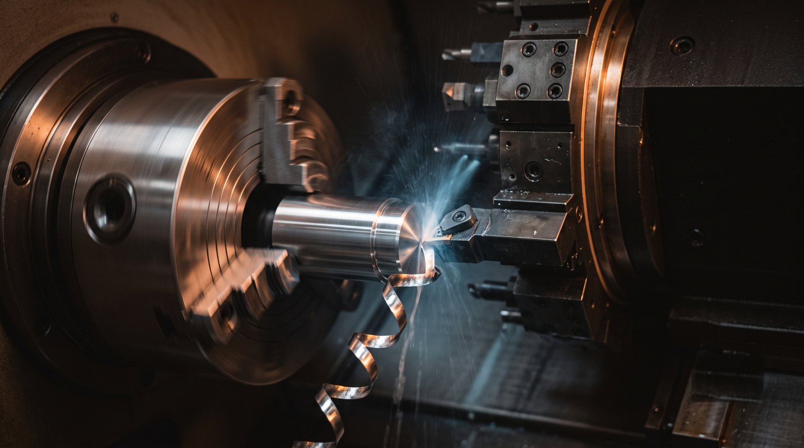 CNC turning at Mountain CNC